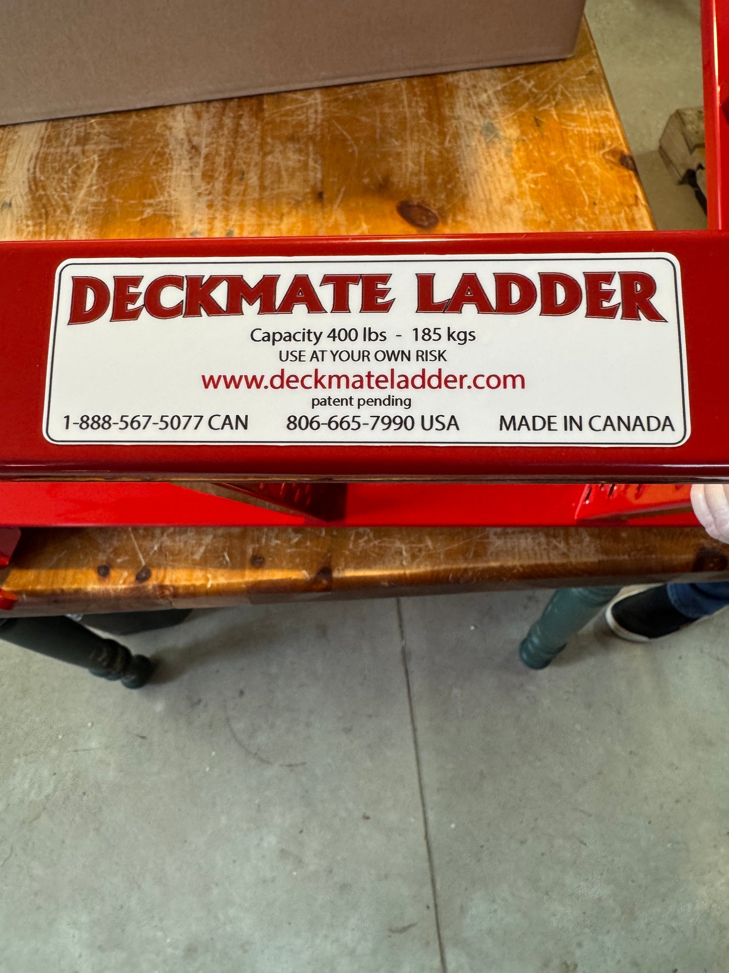 Deckmate Folding Step Ladder