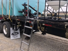 4-Step Aluminum Adjustable Stake Ladder