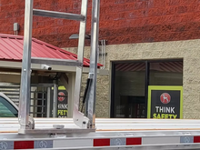 4-Step Aluminum Adjustable Stake Ladder